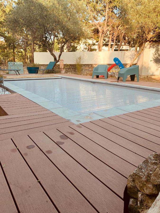 Appartement Independant Avec Jardin Et Acces Piscine Nîmes Exterior photo