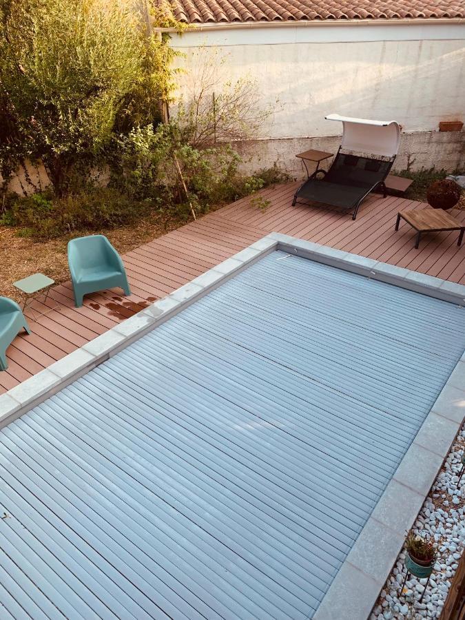 Appartement Independant Avec Jardin Et Acces Piscine Nîmes Exterior photo