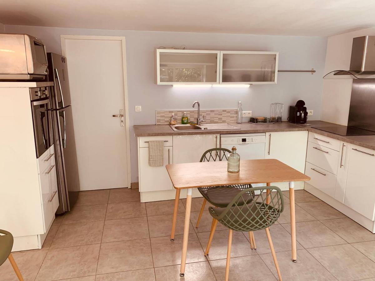 Appartement Independant Avec Jardin Et Acces Piscine Nîmes Exterior photo